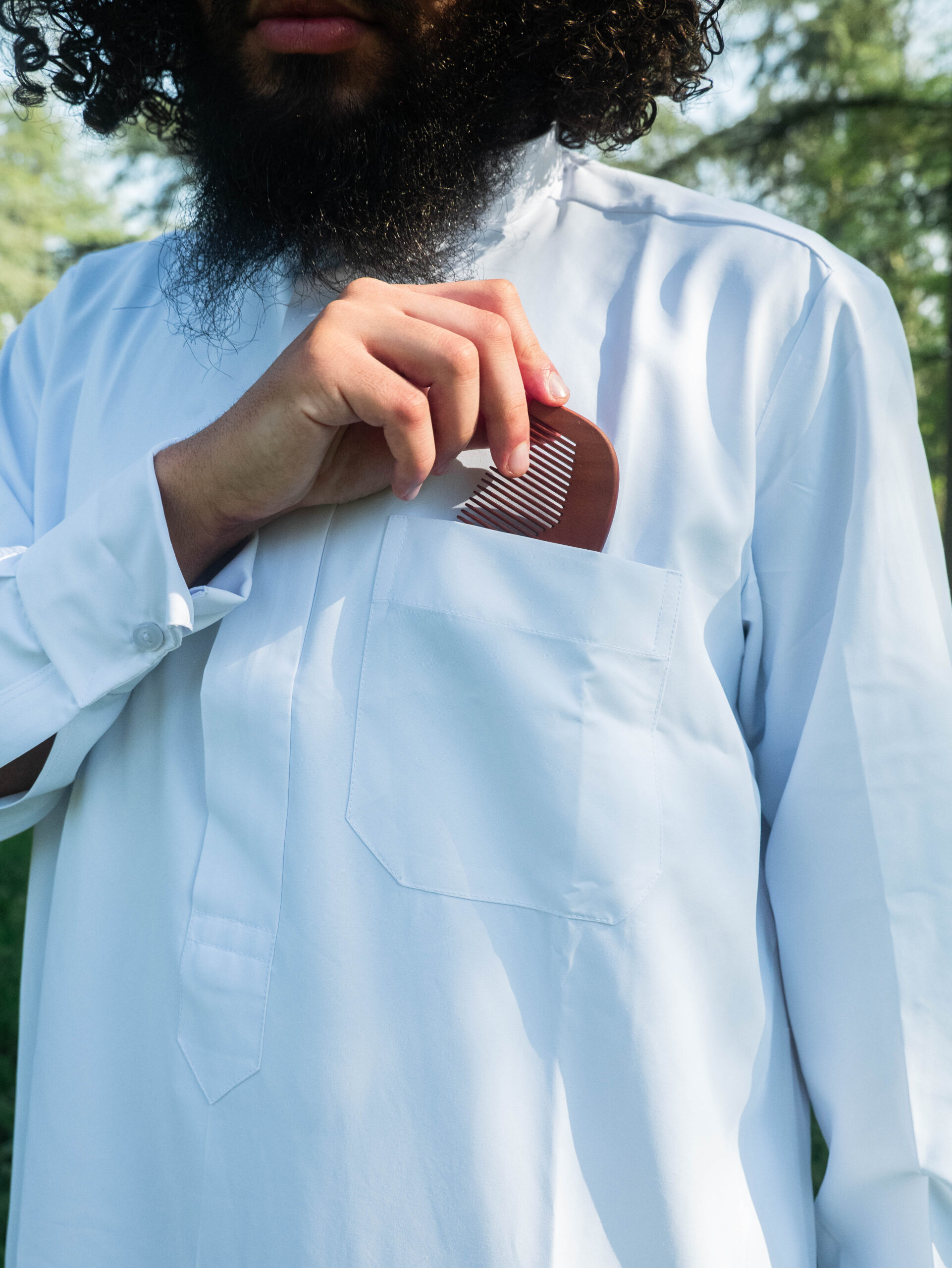 Qamis Qatari Blanc – Image 2