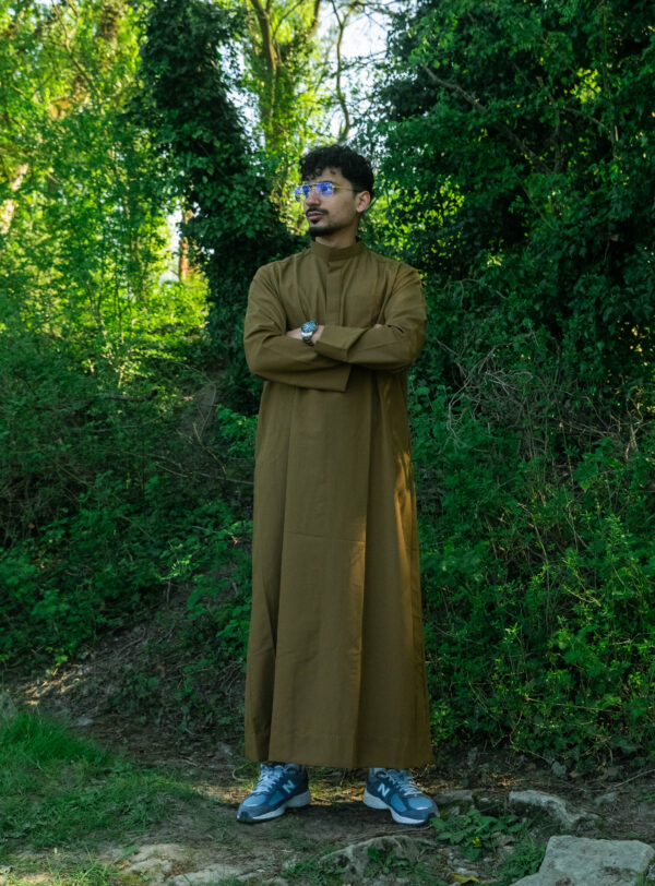 Qamis Koweit Marron – Image 7