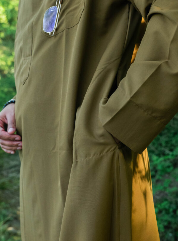 Qamis Koweit Marron – Image 8